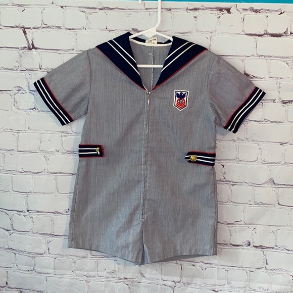 Vintage Samara Boy’s Sailor Outfit Size 4T - Picture 1 of 4